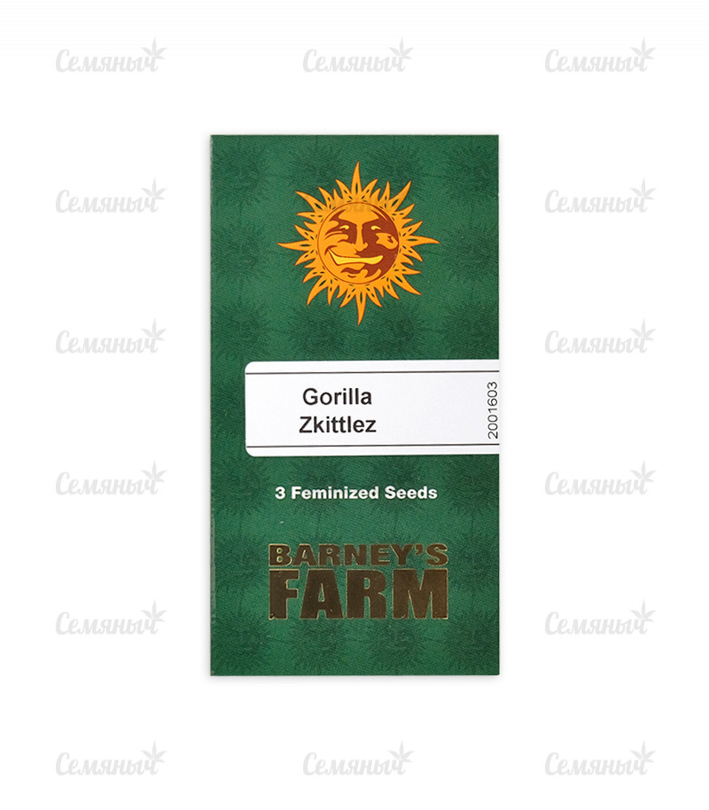 Семена сорта   Gorilla Zkittlez fem (Barneys Farm) 